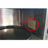 Bir Çok Markaya Uygun Mikrodalga Fırın Yansıtıcı Plaka 12x12 cm 5li thumbnail 2