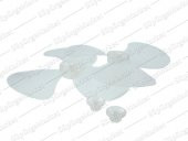 ALF 2 ADET VANTİLATÖR PERVANESİ + 2 ADET SIKMA SOMUNU HEDİYELİ KG0016158+KG0015511 - 4