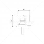 2 Fonksiyonlu Fırın Komutatörü Program Seçici - 4 Bacak thumbnail 5