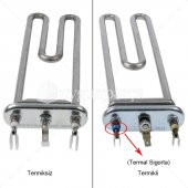 275mm Çeşitli Markalara Uygun Çamaşır Makinesi Rezistansı 2000W - 4