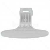 Beko Çamaşır Makinesi Kapak Tutamağı - Beyaz thumbnail 1