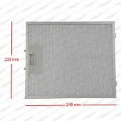 Davlumbaz & Aspiratör Metal Filtre 24.8 x 22.2 cm thumbnail 4