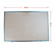 Bir Çok Cihaza Uygun Davlumbaz Tel Filtre - 56.5x38.0 cm - 1