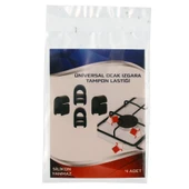 Beko YHTSG64120S,YOCG64110DGR,Bosch HBN430520A,HSV252NTR,PBH615B80E Uyumlu Ocak Izgara Lastik Seti  12'li thumbnail 4