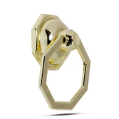 Sarkaç Dolap Çekmece Kulpu Kulbu Sekizgen Metal Gold Halka Kulp 4 Adet Mobilya Mutfak thumbnail 2