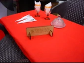 DeepCraft Ahşap Masa Rezerve Yazısı Restoran & Kafe Rezerve - 3