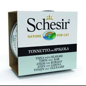 Schesir C276 Jelly Ton Balıklı ve Levrek Kedi Konservesi 85 Gr - 1