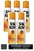 Sinkov Sivrisinek Ve Karasinek Kovucu Aerosol Deo Sprey 100 Ml x 5 Adet - 1