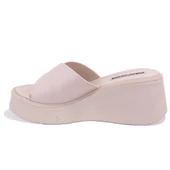 Dagoster DZA07-10620773 Bej Ortopedik Günlük Kadın Terlik thumbnail 7