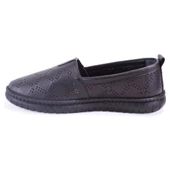 Dagoster DZA07-1236031 Siyah Ortopedik Günlük Deri Kadın Ayakkabı thumbnail 3