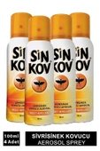 Sinkov Sivrisinek Ve Karasinek Kovucu Aerosol Deo Sprey 100 Ml x 4 Adet - 1