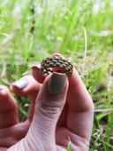 Trend Hasır Örme Desenli Antik Ayarlanabilir Kadın Vintage Yüzük euy1275 thumbnail 3