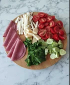 Busstier Bambu 360° Dönen Lüx Servis ve Sunum Tabağı - 30 cm Pizza ve Meze Tabağı thumbnail 5