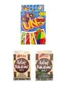 Brawl Stars Uno + Anlat Bakalım Seri 1 + Seri 2 Oyun Kartı - 3 lü Set - 1