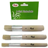 Rich Fırça Stencıl 3 Lü Set 2-4-6 - 1