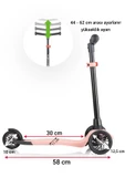 Wellgro Turbo 3 Tekerli Yükseklik Ayarlı Scooter, Pembe - 2