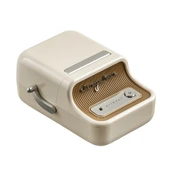 NIIMBOT B21S Cream Termal Taşınabilir Bluetooth Etiket Yazıcısı thumbnail 1
