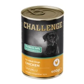 Challenge Tavuklu Yetişkin Köpek Konservesi 400 gr - 1