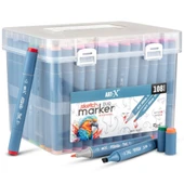 Art-X Sketch Marker Duo 108 Li Set 18052 - 1
