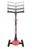 Wellgro Turbo 3 Tekerli Yükseklik Ayarlı Scooter, Kırmızı - 3