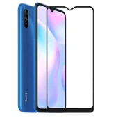 Xiaomi Redmi 9A Uyumlu Ön Koruma Mat Seramik Nano Ekran Koruyucu (Siyah) - 1