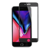 iPhone 6 / 6S Uyumlu Ön Koruma Mat Seramik Nano Ekran Koruyucu (Siyah) thumbnail 1