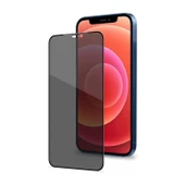 iPhone 14 Plus Uyumlu Privacy Ön Koruma Temperli Hayalet Cam Ekran Koruyucu (Siyah) thumbnail 1