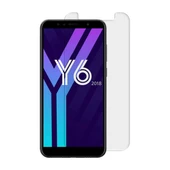 Huawei Y6 2018 Uyumlu Şeffaf Temperli Cam Ekran Koruyucu - 1