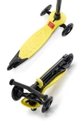 Wellgro Işıklı 3 Tekerli Yükseklik Ayarlı Scooter, Sarı - 7