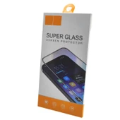 iPhone 12 Mini Uyumlu SuperGlass Temperli Cam Koruyucu (Siyah) - 2