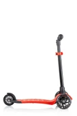 Wellgro Işıklı 3 Tekerli Yükseklik Ayarlı Scooter, Kırmızı - 5