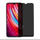 Xiaomi Redmi Note 8 Pro Uyumlu Privacy Ön Koruma Hayalet Seramik Nano Ekran Koruyucu (Siyah) - 1