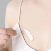 BUFFER® Şeffaf Elbise ve Kıyafetler İçin Çift Taraflı Giysi Sabitleme Dekolte Kapatıcı Bant - 5