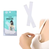 BUFFER® Şeffaf Elbise ve Kıyafetler İçin Çift Taraflı Giysi Sabitleme Dekolte Kapatıcı Bant - 1