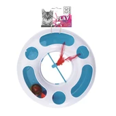 M-Pets Kediler İçin Plastik Çemberli Top Oyuncağı - 1