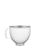 Kitchenaid 5KSM5SSBWH Stand White Mikser İçin 4,8 lt Paslanmaz Çelik Kase - 2