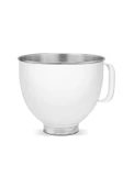Kitchenaid 5KSM5SSBWH Stand White Mikser İçin 4,8 lt Paslanmaz Çelik Kase - 1