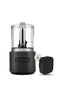 Kitchenaid Go Siyah Kablosuz Serisi Bataryalı Mini Mutfak Robotu thumbnail 2
