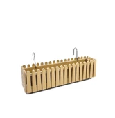 Omnipazar SO-İB02 Gold Askılı Balkon Saksı Takım 9 lt No 2 - 1