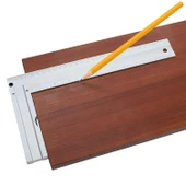 Su Terazili Alüminyum L Gönye Cetvel Kaynak Kaynakçı Marangoz Gönyesi 300 mm - 4