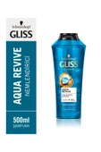 Gliss Aqua Revive Hyaluron Ve Deniz Yosunu Içeren Nemlendirici Şampuan 500ml - 1
