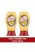 Calve Cheddar Sos 240 gr X 2 Adet - 1