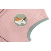 Kontrast Biyeli Kapitone Yelek-Somon thumbnail 3