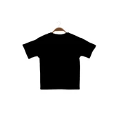 Erkek Çocuk Florida Baskılı T-Shirt-Siyah - 2