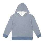 Mavi Dokulu Futter Kapişonlu Eşofman Takımı thumbnail 4