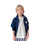 Erkek Çoçuk Gabardin Ceket-Lacivert - 1