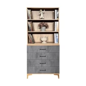 Ege Çekmeceli Şifonyer ve Kitaplık Set thumbnail 1