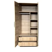 Pera Wood Dolap 2 Kapaklı-Çekmeceli thumbnail 2