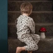 Sonbahar Mantarları Kapitone Swatshirt-Gri thumbnail 1