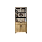 Pera Wood Kapaklı Şifonyer ve Kitaplık Set - 1